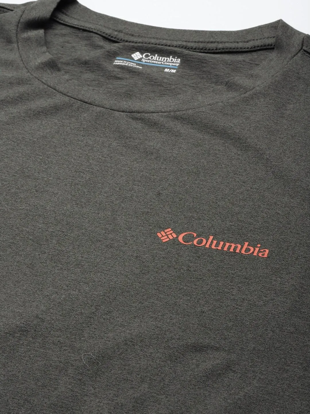 Columbia Men Black Omni-Wick Tech Trail Graphic Tshirt