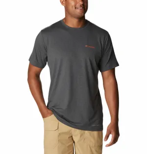 Columbia Men Black Omni-Wick Tech Trail Graphic Tshirt