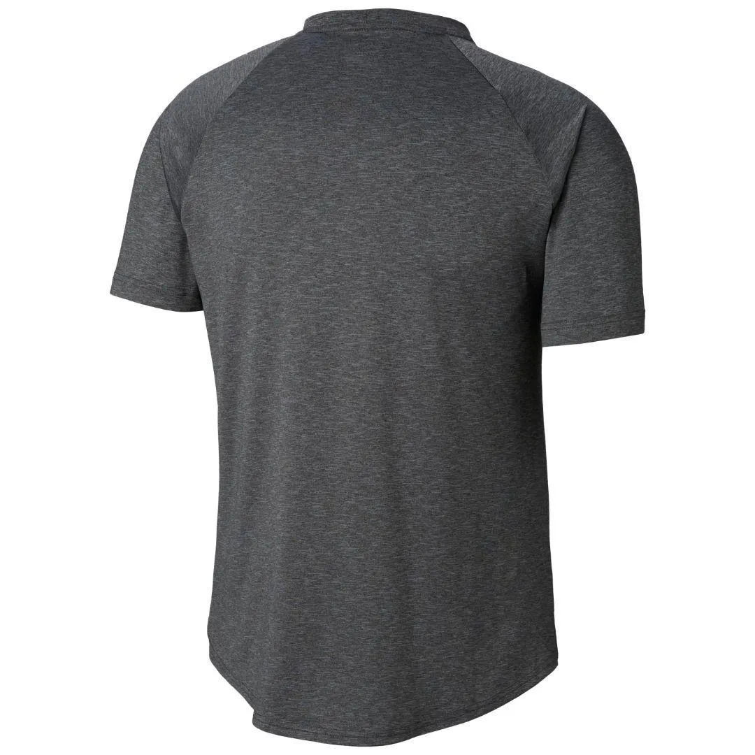 Columbia Men Black Omni-Wick Tech Trail II Crew Tshirt