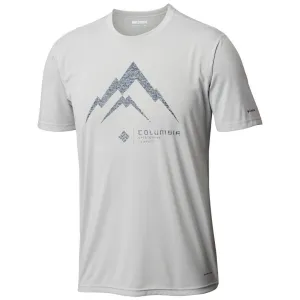 Columbia Men Black Omni-Wick Timber Trek Graphic Tshirt