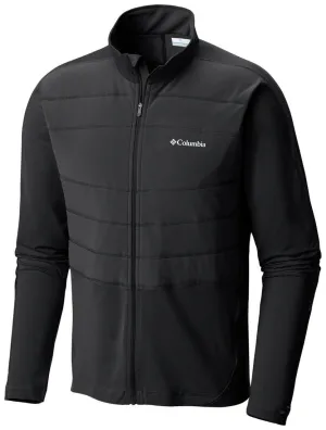 Columbia Men Black Omni-Wick Trail Flash Hybrid Tshirt