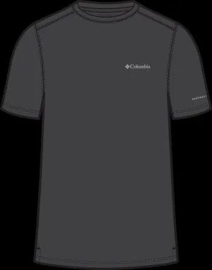 Columbia Men Black Omni-Wick Utilizer Crew Tshirt