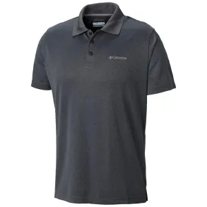 Columbia Men Black Omni-Wick Utilizer Polo Tshirt