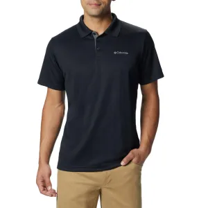 Columbia Men Black Omni-Wick Utilizer Polo Tshirt