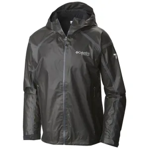 Columbia Men Black OutDry Ex Gold Tech Shell Waterproof Rain Jacket