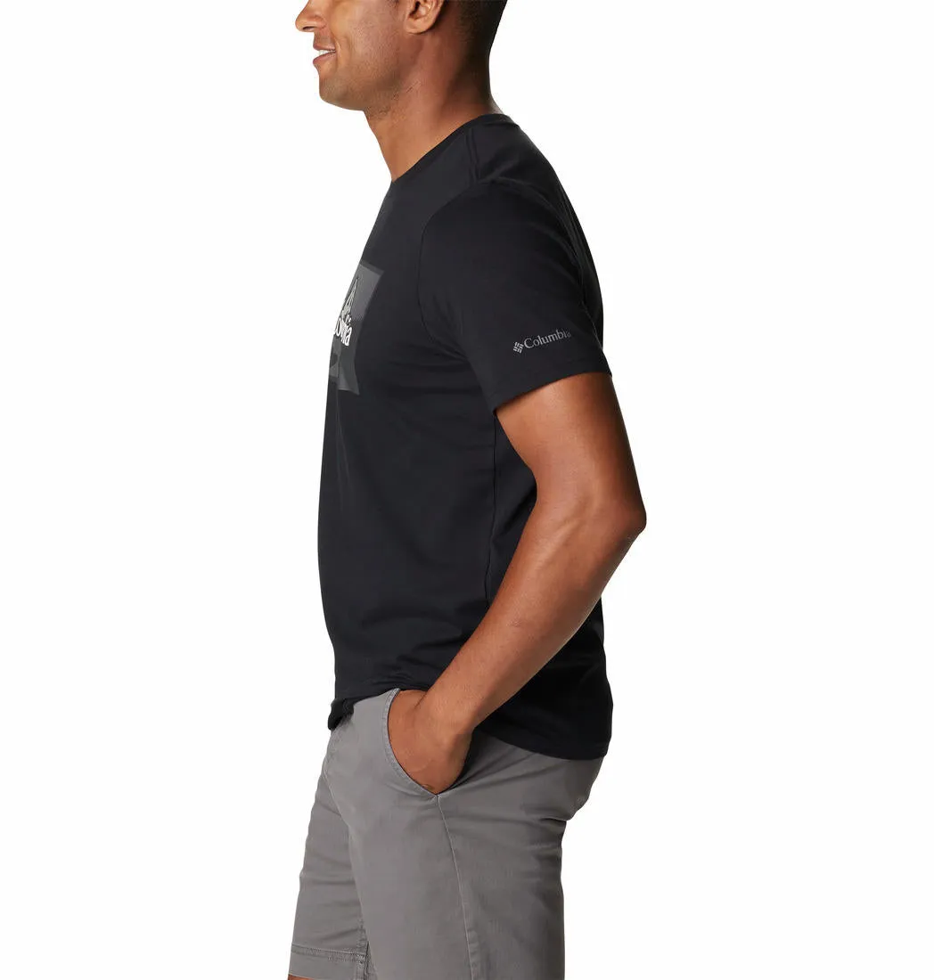 Columbia Men Black Path Lake Graphic II Tshirt
