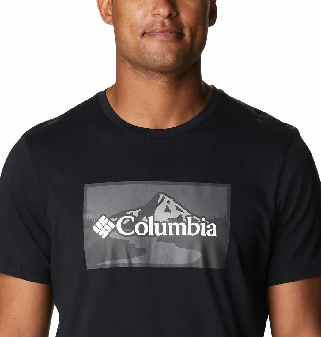 Columbia Men Black Path Lake Graphic II Tshirt