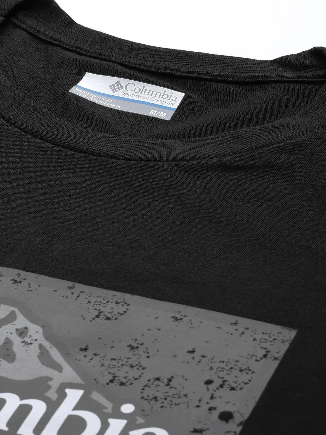 Columbia Men Black Path Lake Graphic II Tshirt