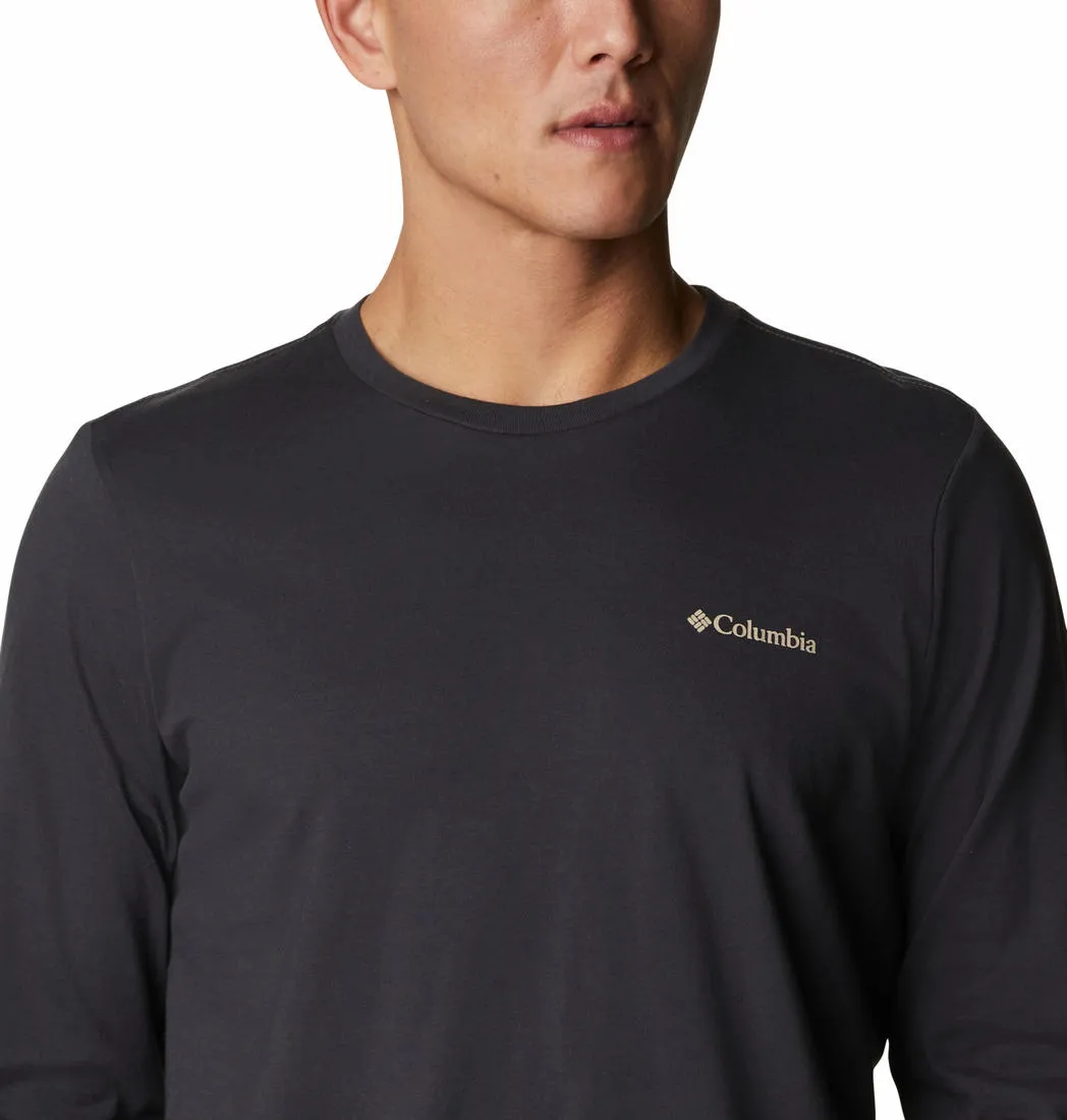 Columbia Men Black Pikewood Graphic Tshirt