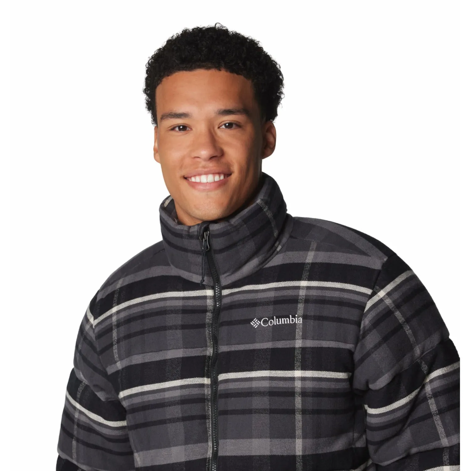 Columbia Men Black Puffect Novelty Jacket