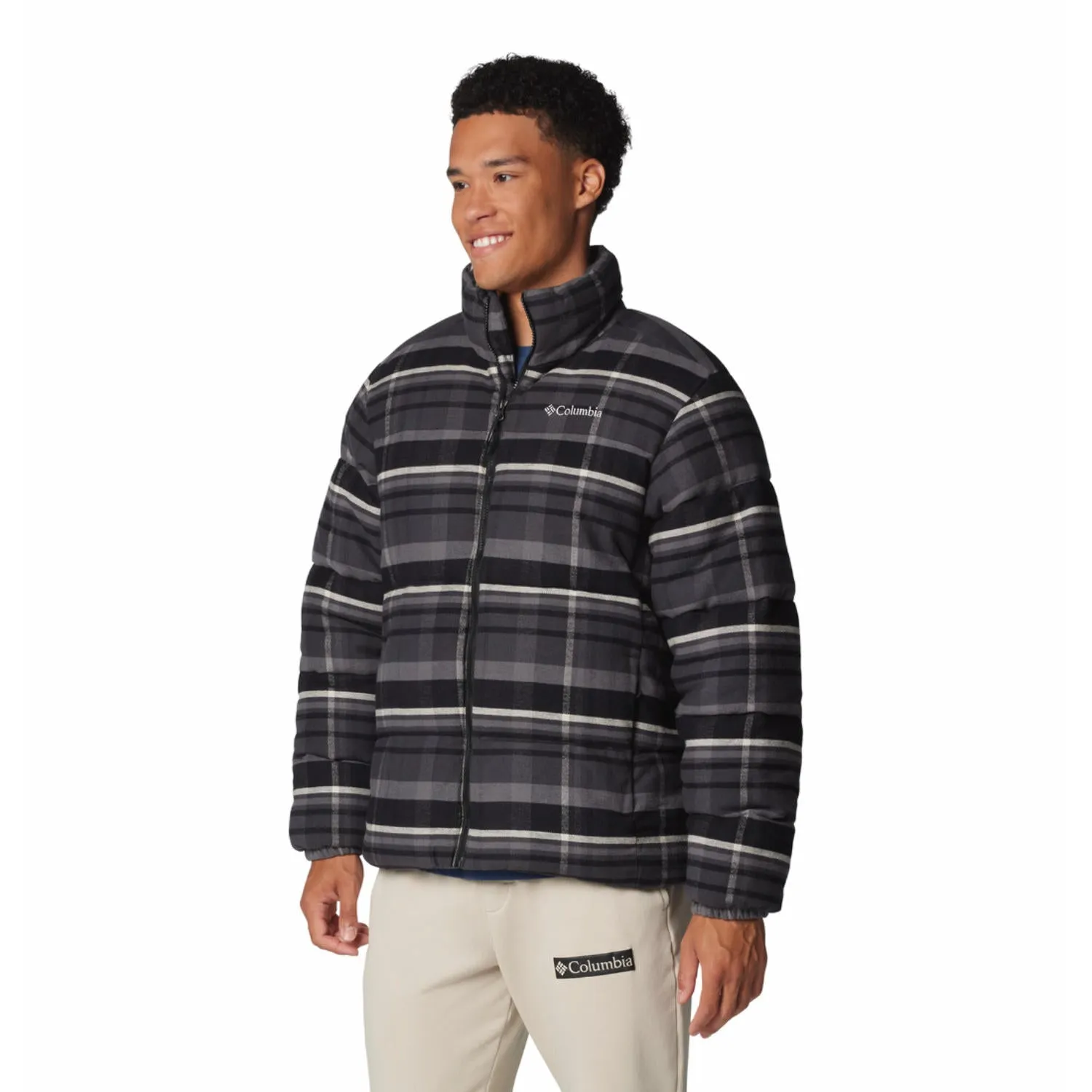 Columbia Men Black Puffect Novelty Jacket