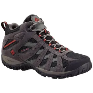 Columbia Men Black REDMOND MID Water Resistant Shoes