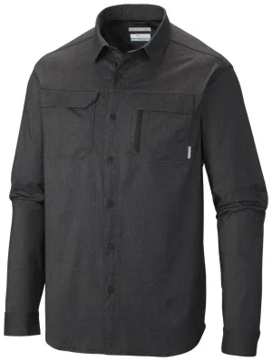 Columbia Men Black Royce Peak II Long Sleeve Shirt