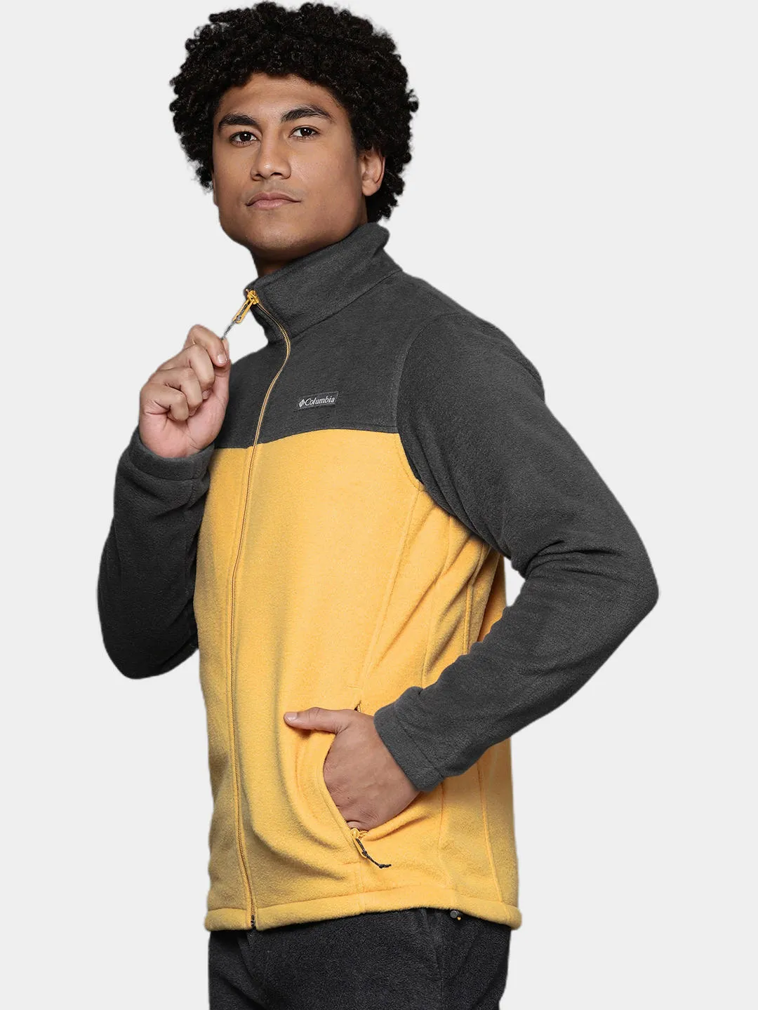 Columbia Men Black Steens Mountain 2.0 Fleece Jacket