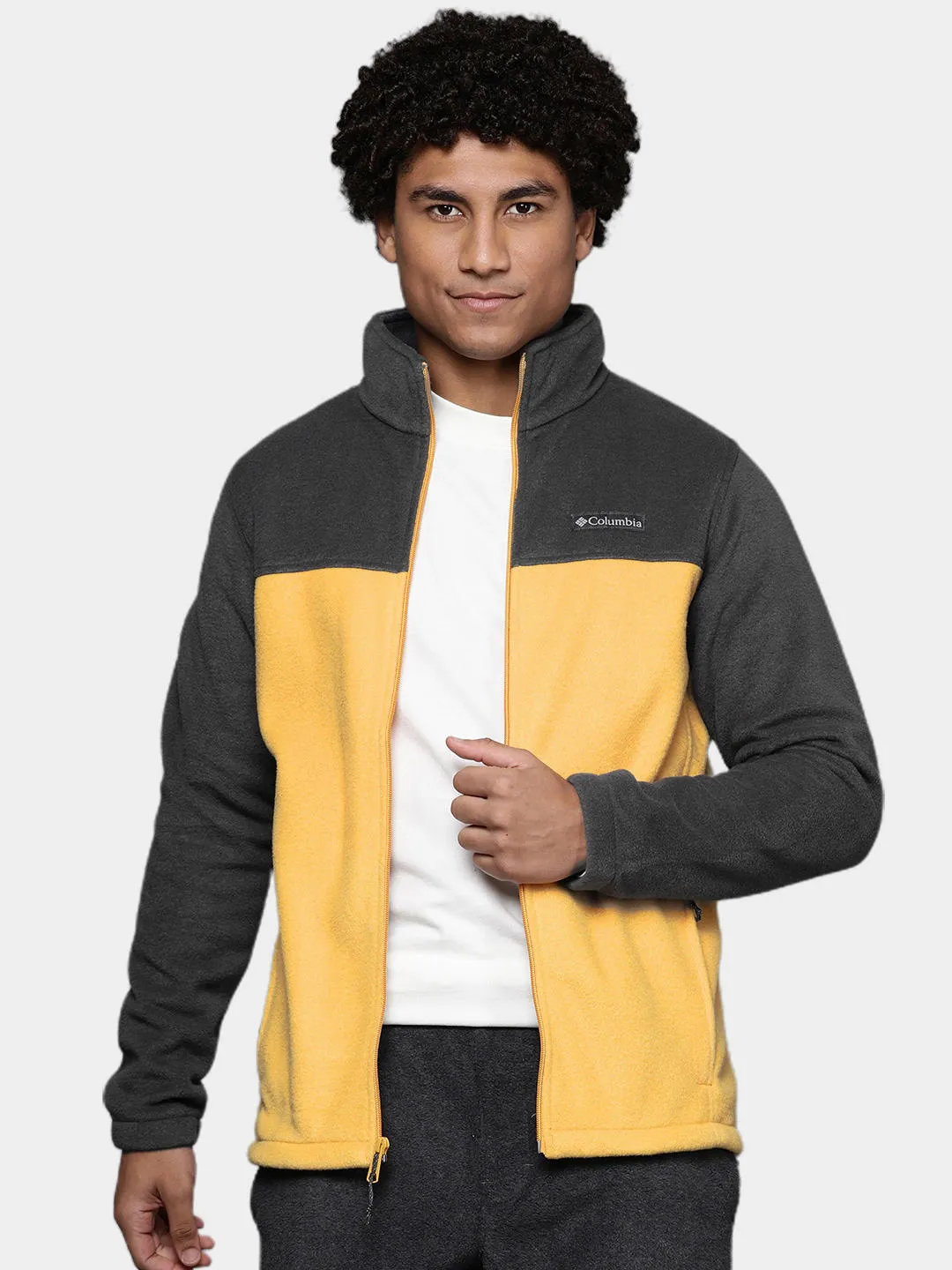 Columbia Men Black Steens Mountain 2.0 Fleece Jacket
