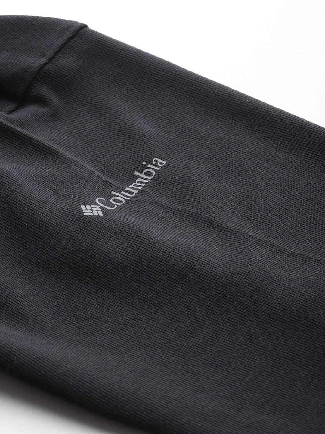 Columbia Men Black Sun Protection Duxbery Relaxed Tshirt