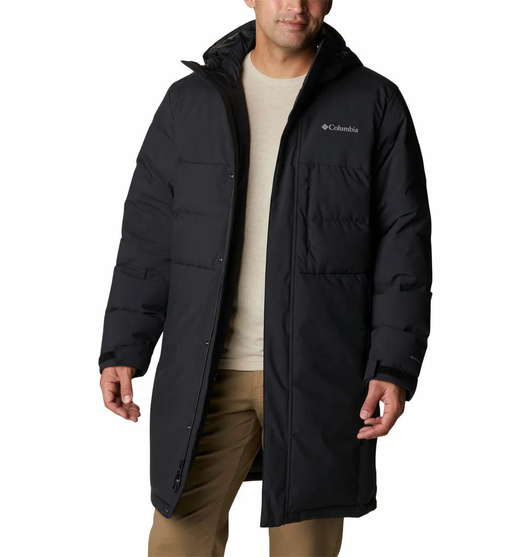 Columbia Men Black Toyama Pass Down Parka Jacket