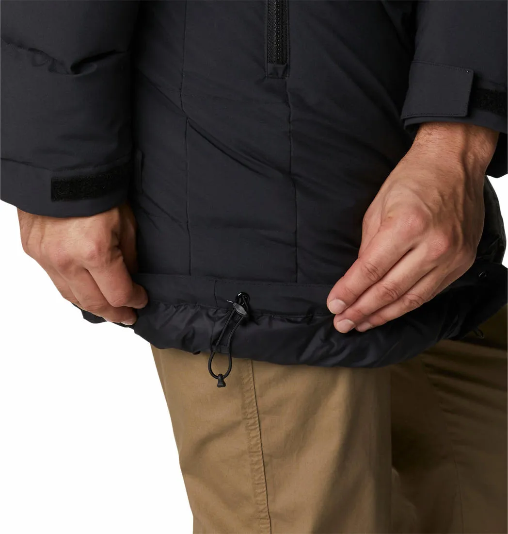 Columbia Men Black Toyama Pass Down Parka Jacket