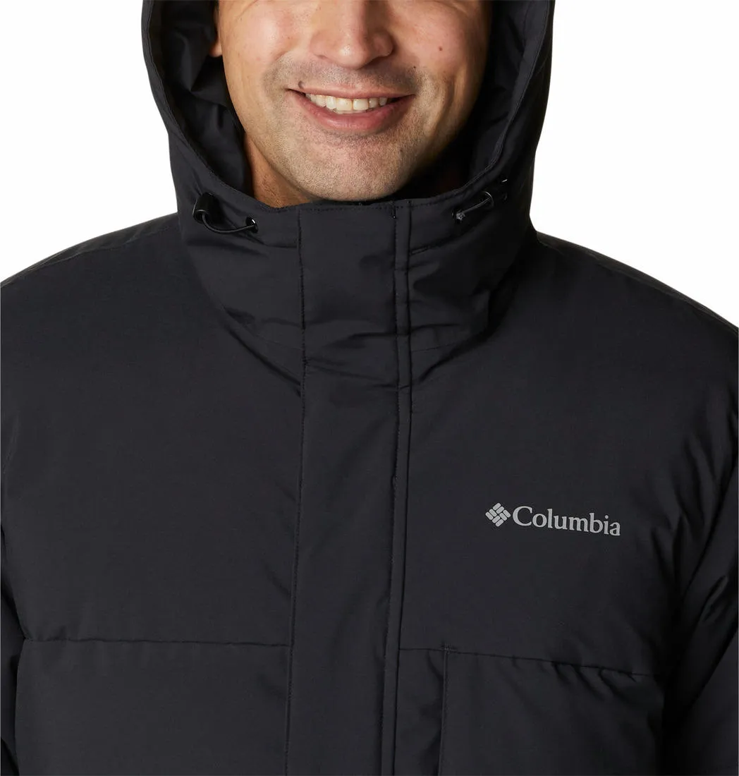 Columbia Men Black Toyama Pass Down Parka Jacket