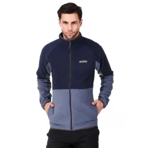 Columbia Men Blue Basin Trail Fleece Jacket