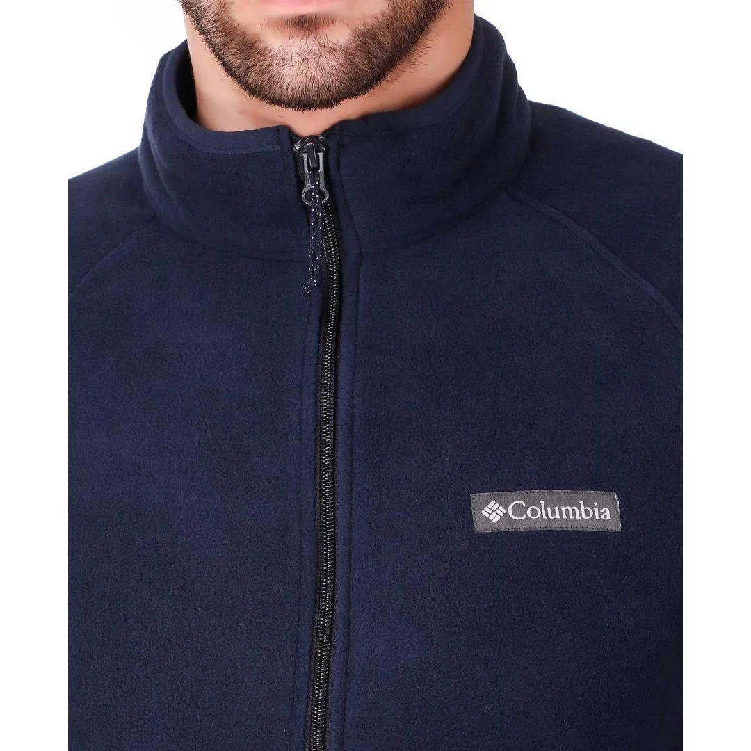 Columbia Men Blue Basin Trail Fleece Jacket