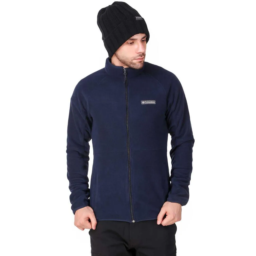 Columbia Men Blue Basin Trail Fleece Jacket