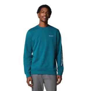 Columbia Men Blue Beaumount Crew Pullover