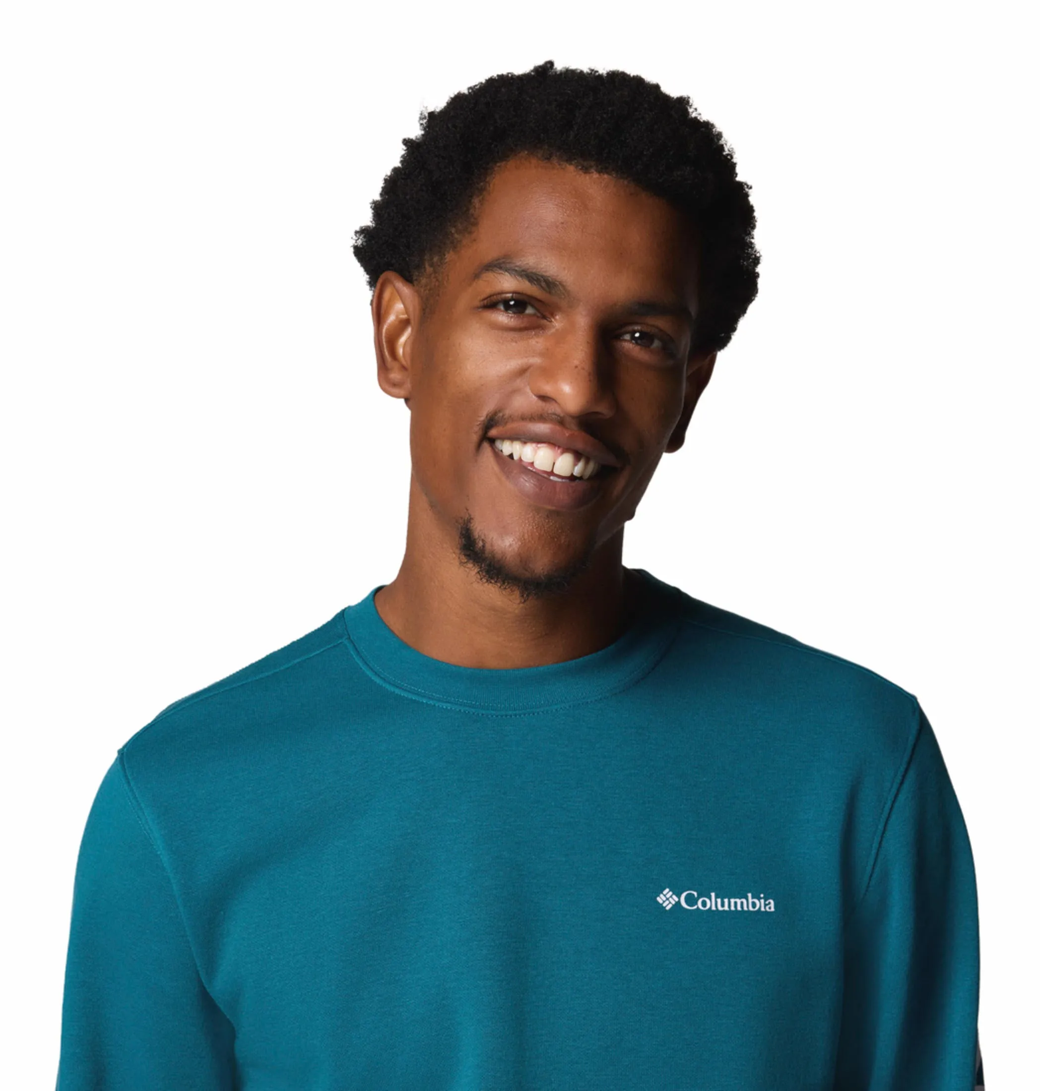 Columbia Men Blue Beaumount Crew Pullover