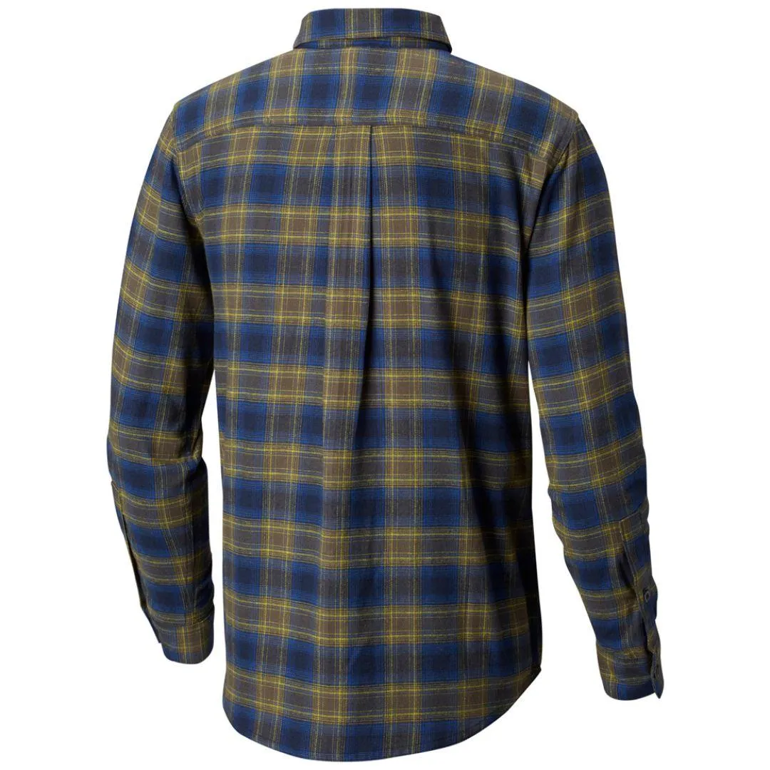 Columbia Men Blue Boulder Ridge Flannel Long Sleeve Shirt