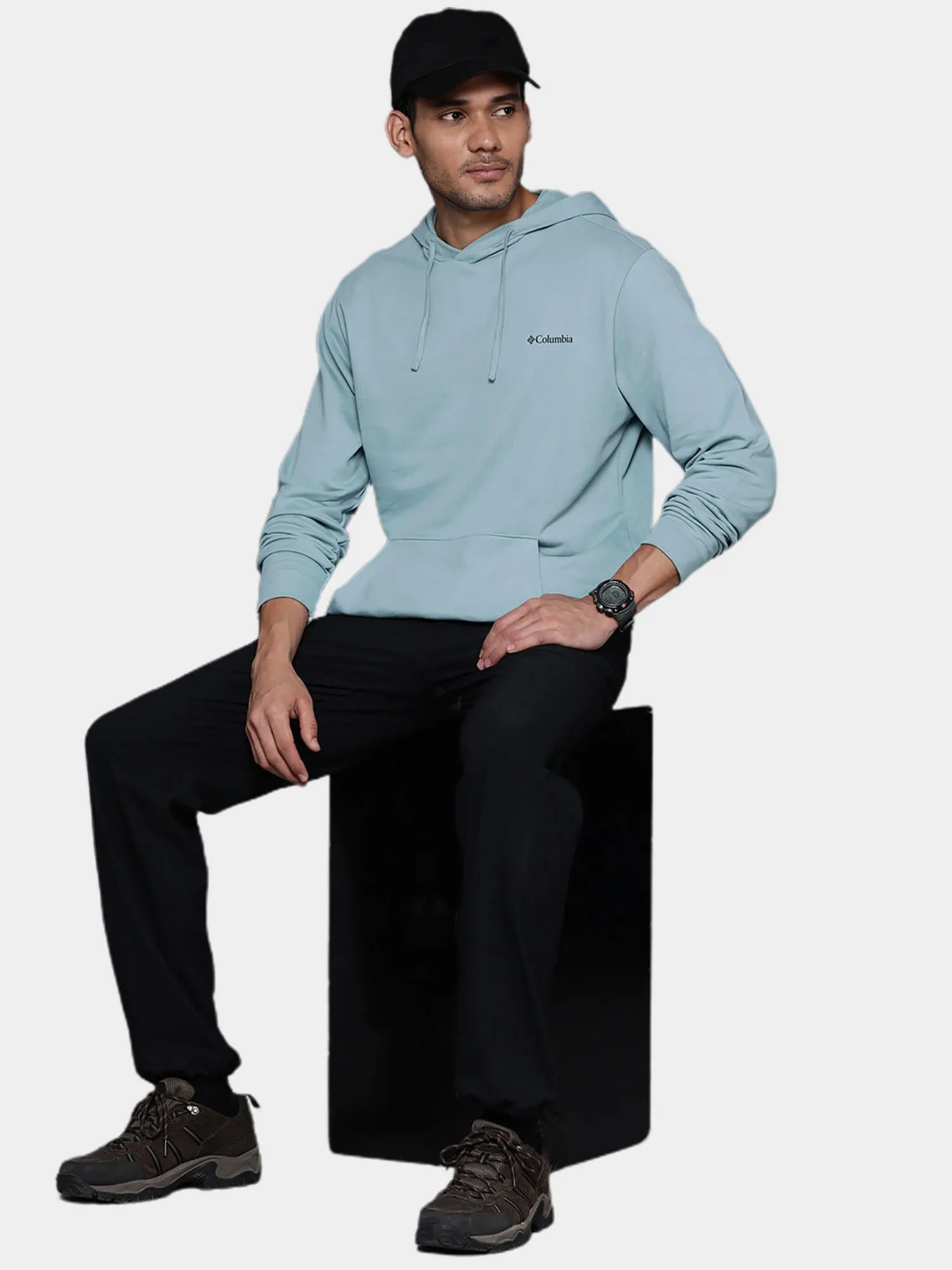 Columbia Men Blue Break It Hoodie