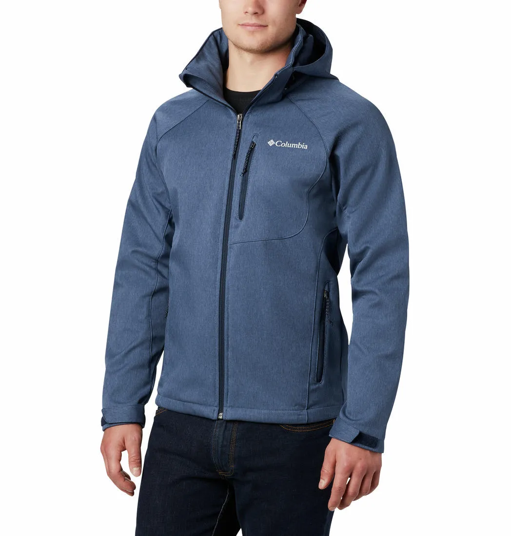 Columbia Men Blue Cascade Ridge II Softshell Jacket
