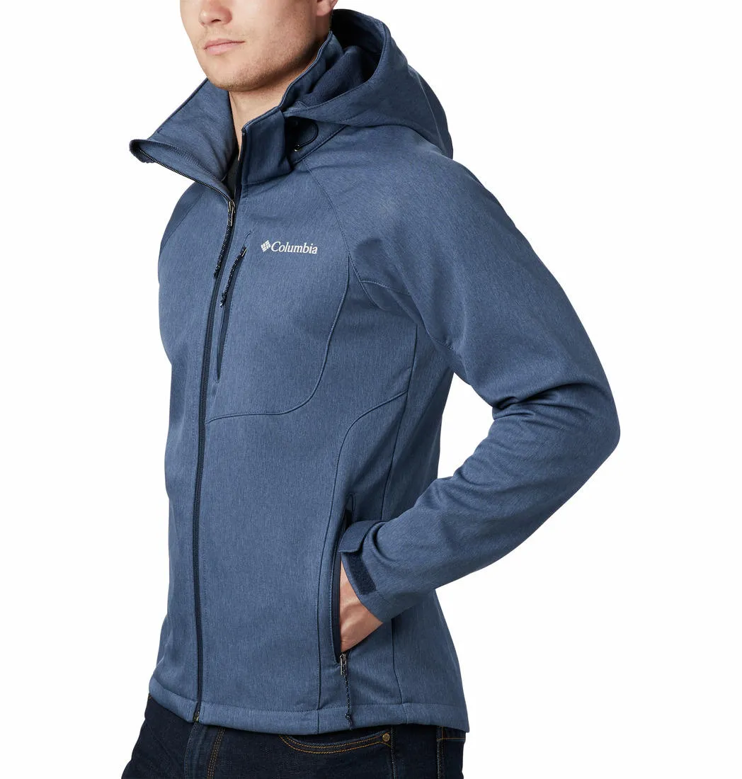 Columbia Men Blue Cascade Ridge II Softshell Jacket