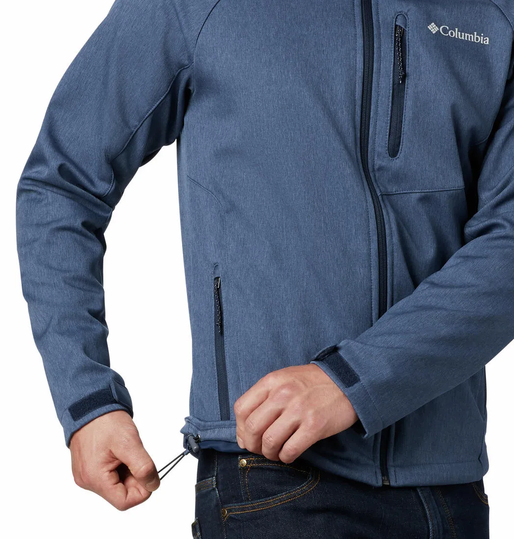 Columbia Men Blue Cascade Ridge II Softshell Jacket
