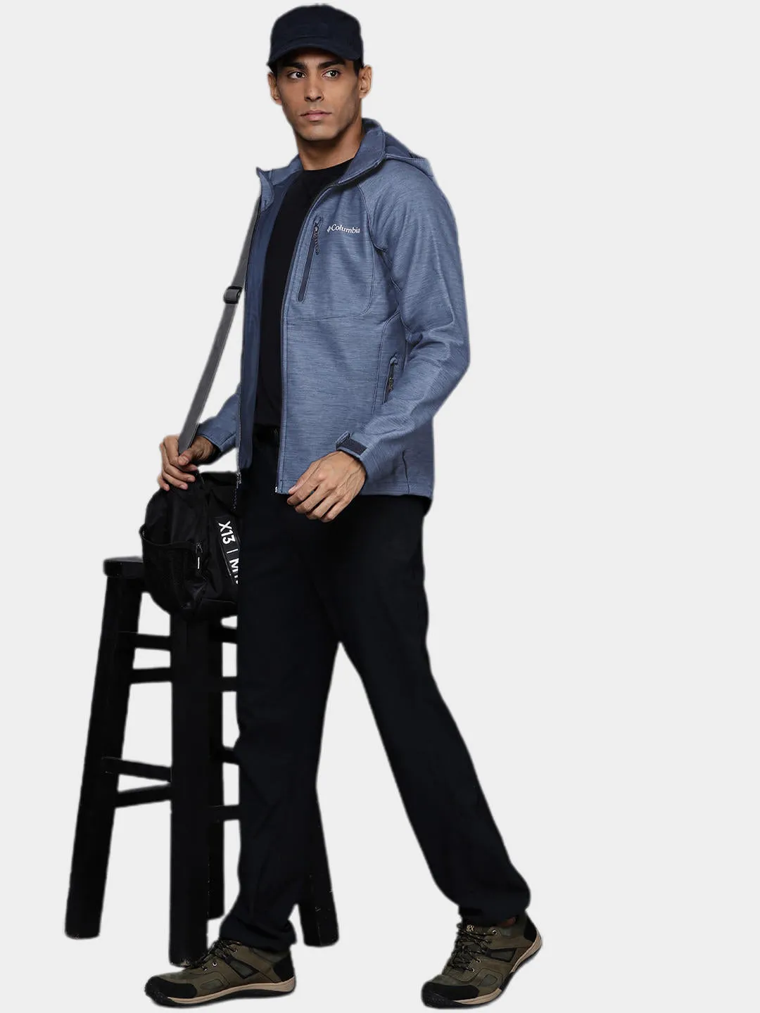 Columbia Men Blue Cascade Ridge II Softshell Jacket