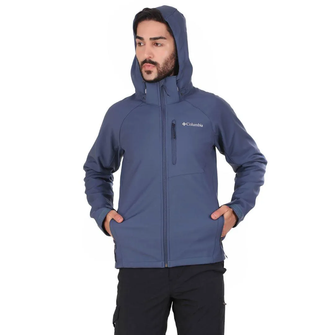 Columbia Men Blue Cascade Ridge II Softshell Jacket
