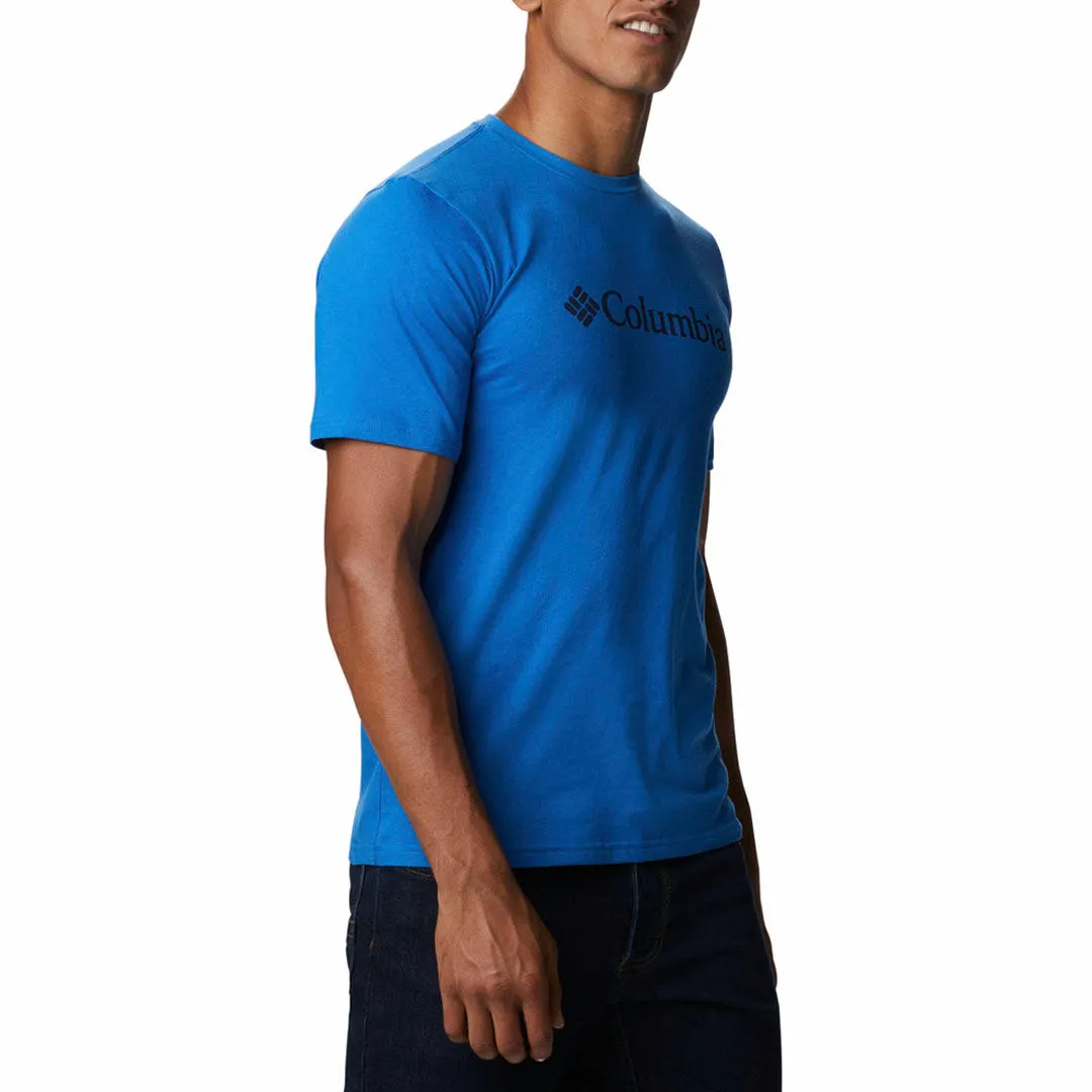 Columbia Men Blue CSC Basic Logo Tshirt