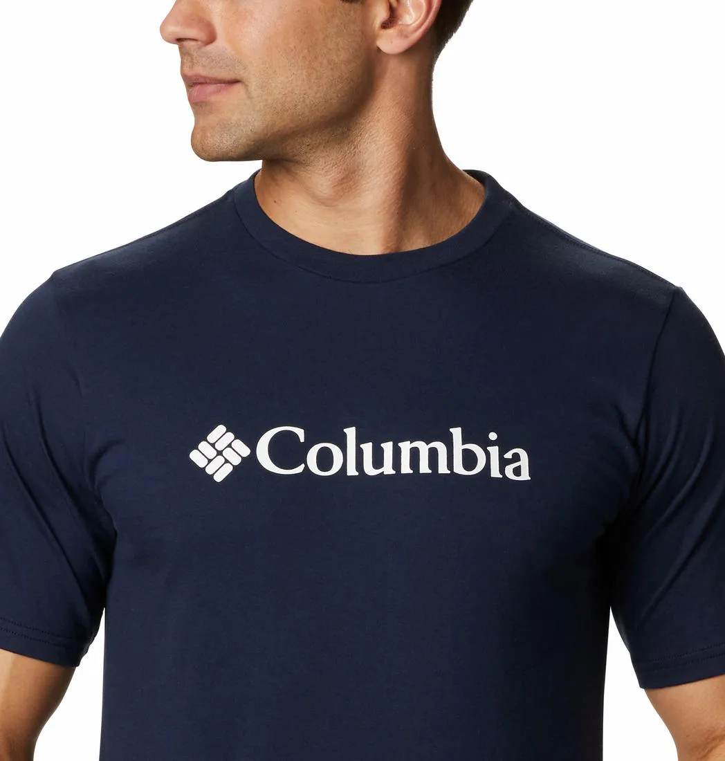Columbia Men Blue CSC Basic Logo Tshirt