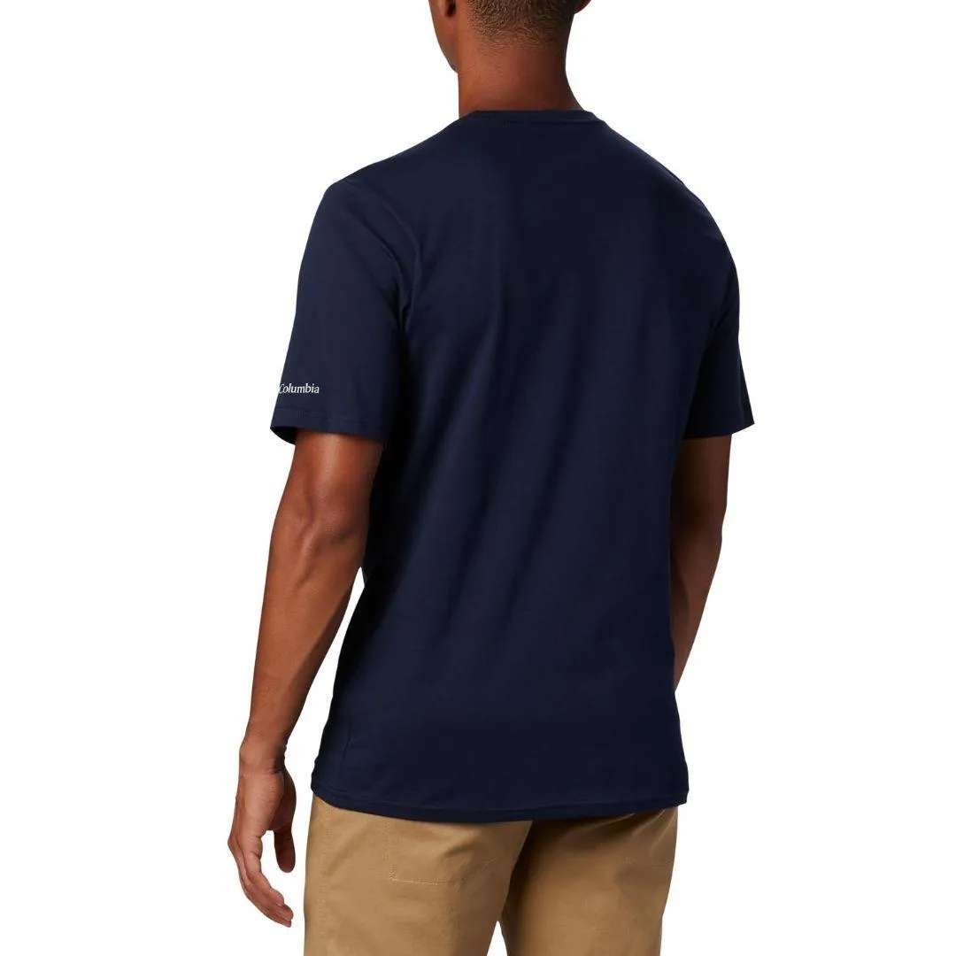 Columbia Men Blue CSC Basic Logo Tshirt