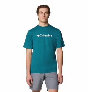 Columbia Men Blue CSC Basic Logo Tshirt