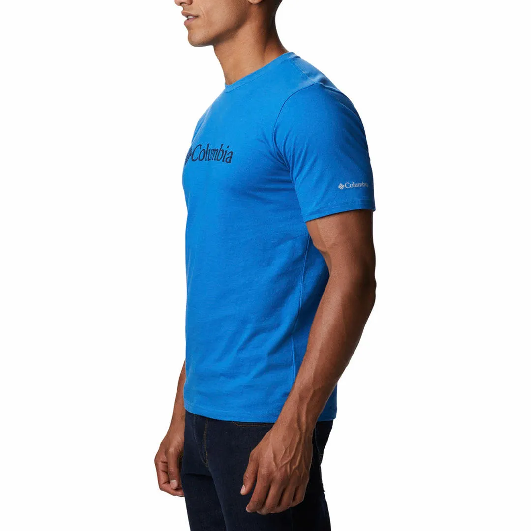 Columbia Men Blue CSC Basic Logo Tshirt