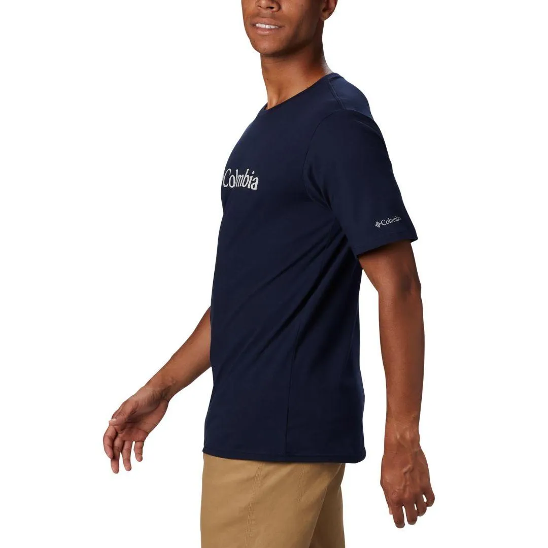 Columbia Men Blue CSC Basic Logo Tshirt