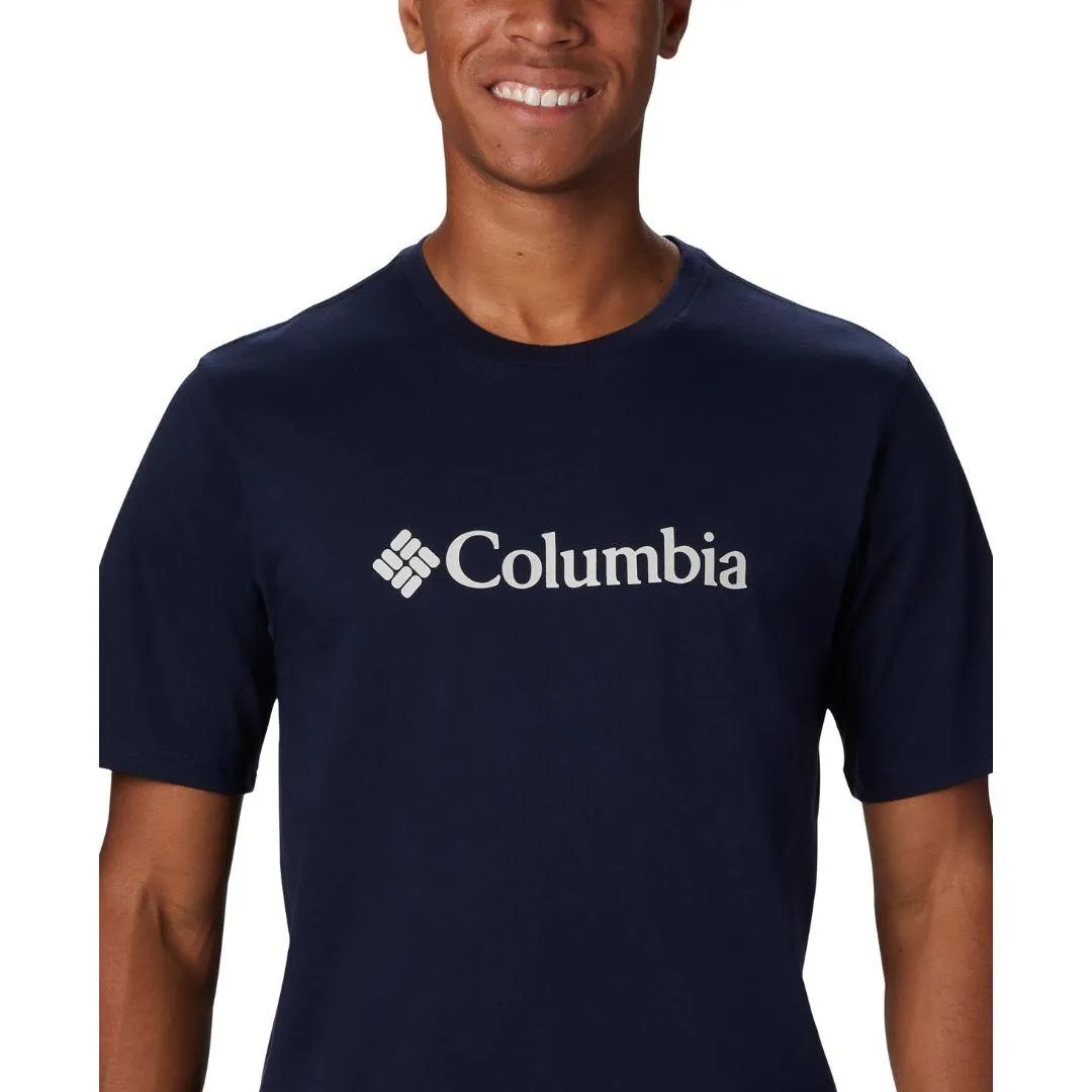 Columbia Men Blue CSC Basic Logo Tshirt