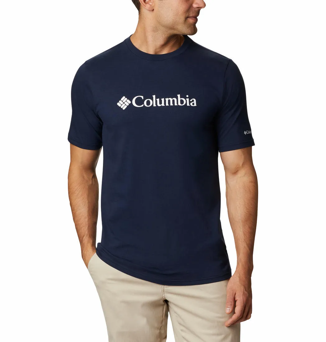 Columbia Men Blue CSC Basic Logo Tshirt