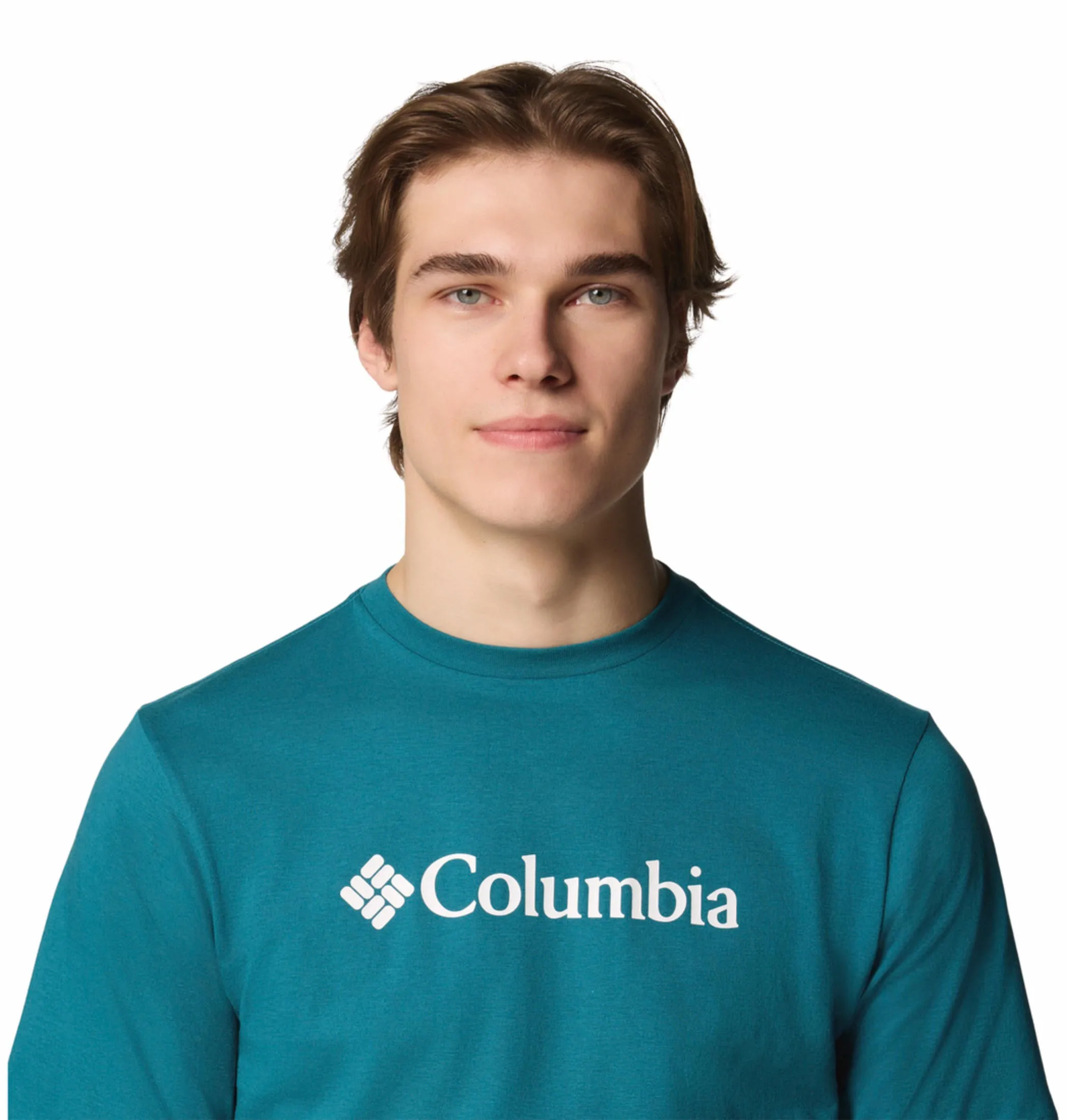Columbia Men Blue CSC Basic Logo Tshirt