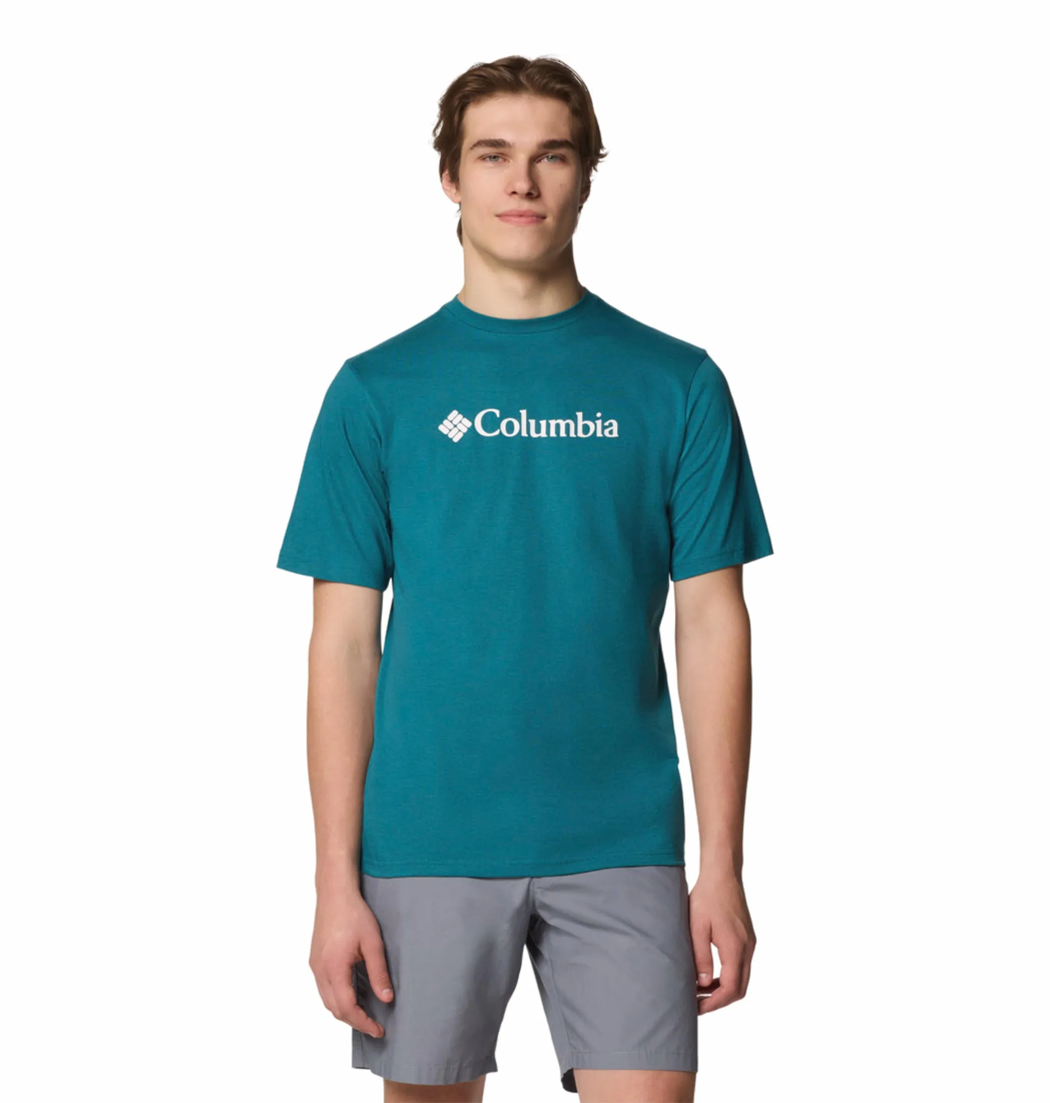 Columbia Men Blue CSC Basic Logo Tshirt