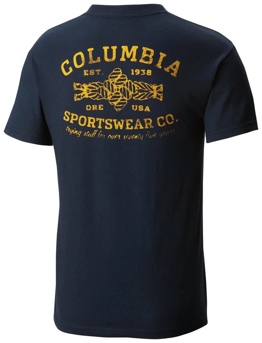 Columbia Men Blue CSC Knot Tshirt