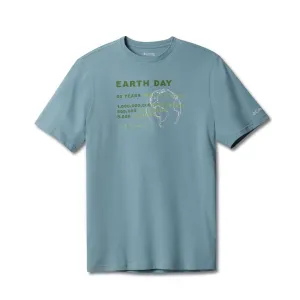 Columbia Men Blue Earth Day Tshirt
