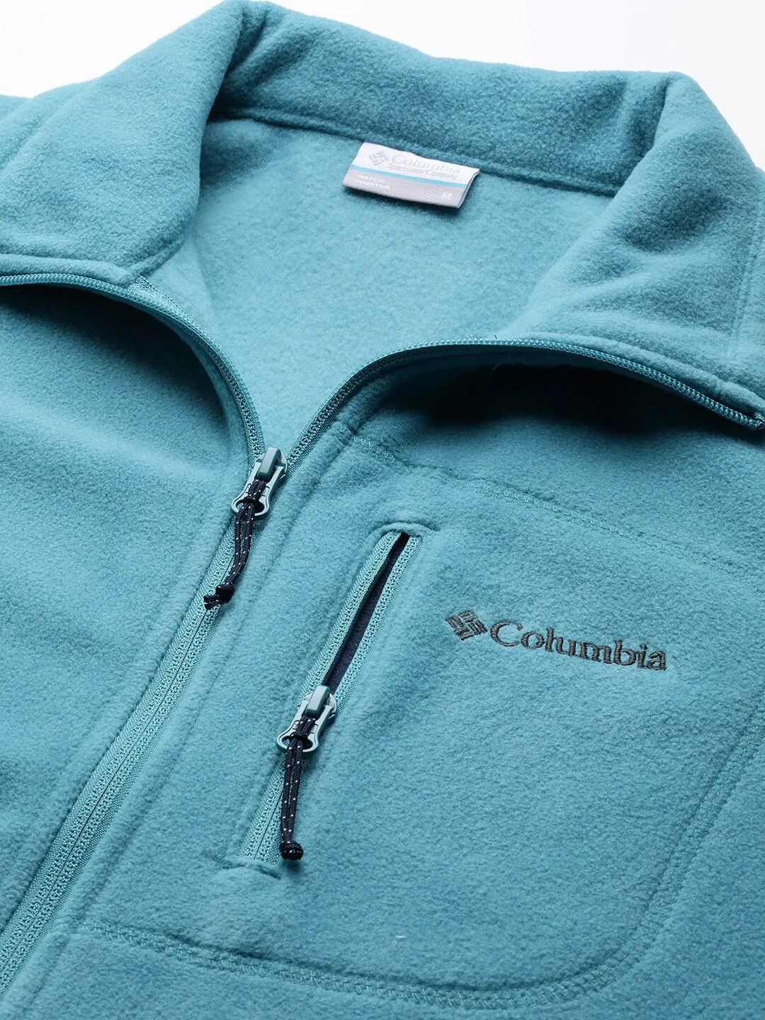Columbia Men Blue Fast Trek II Fleece Jacket