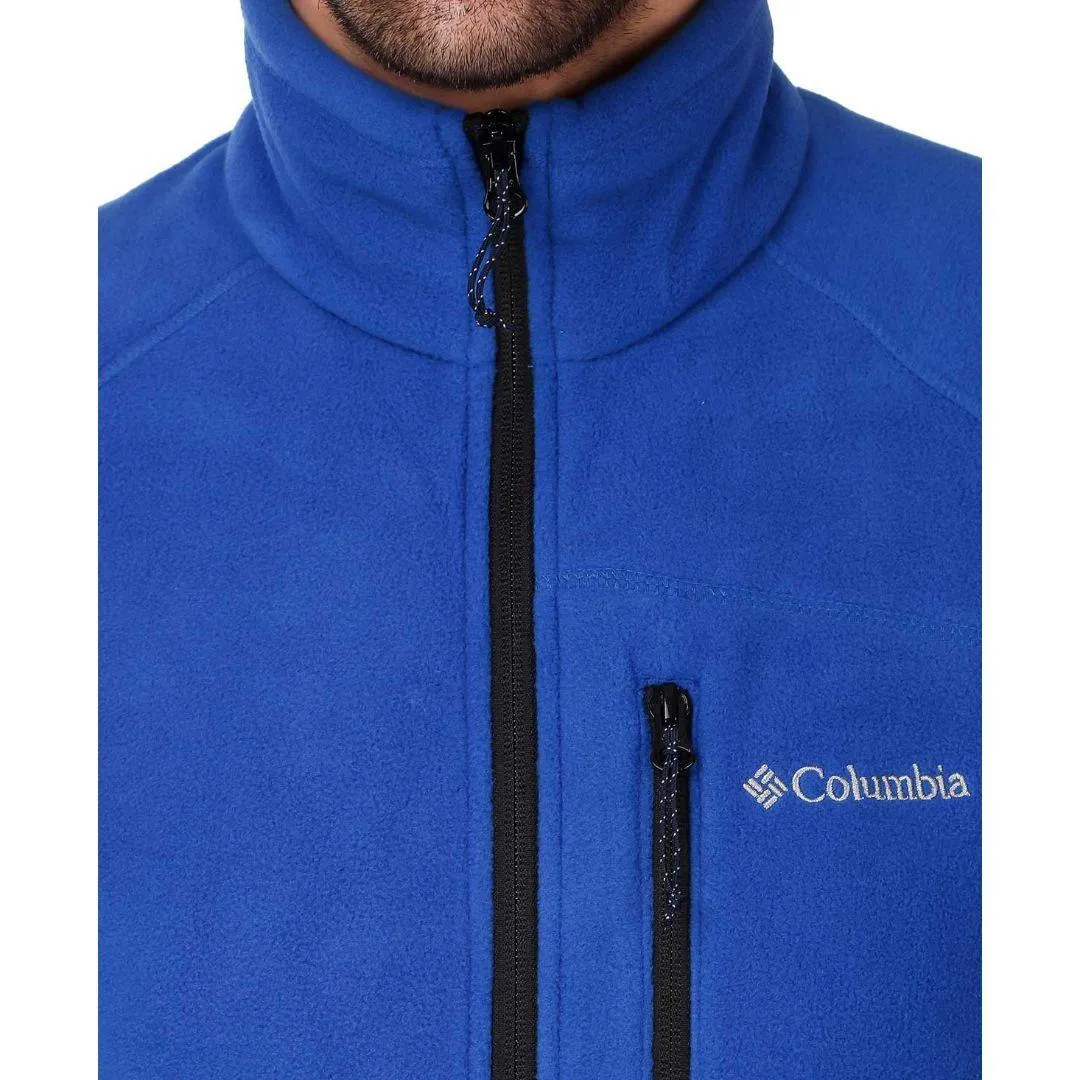 Columbia Men Blue Fast Trek II Fleece Jacket