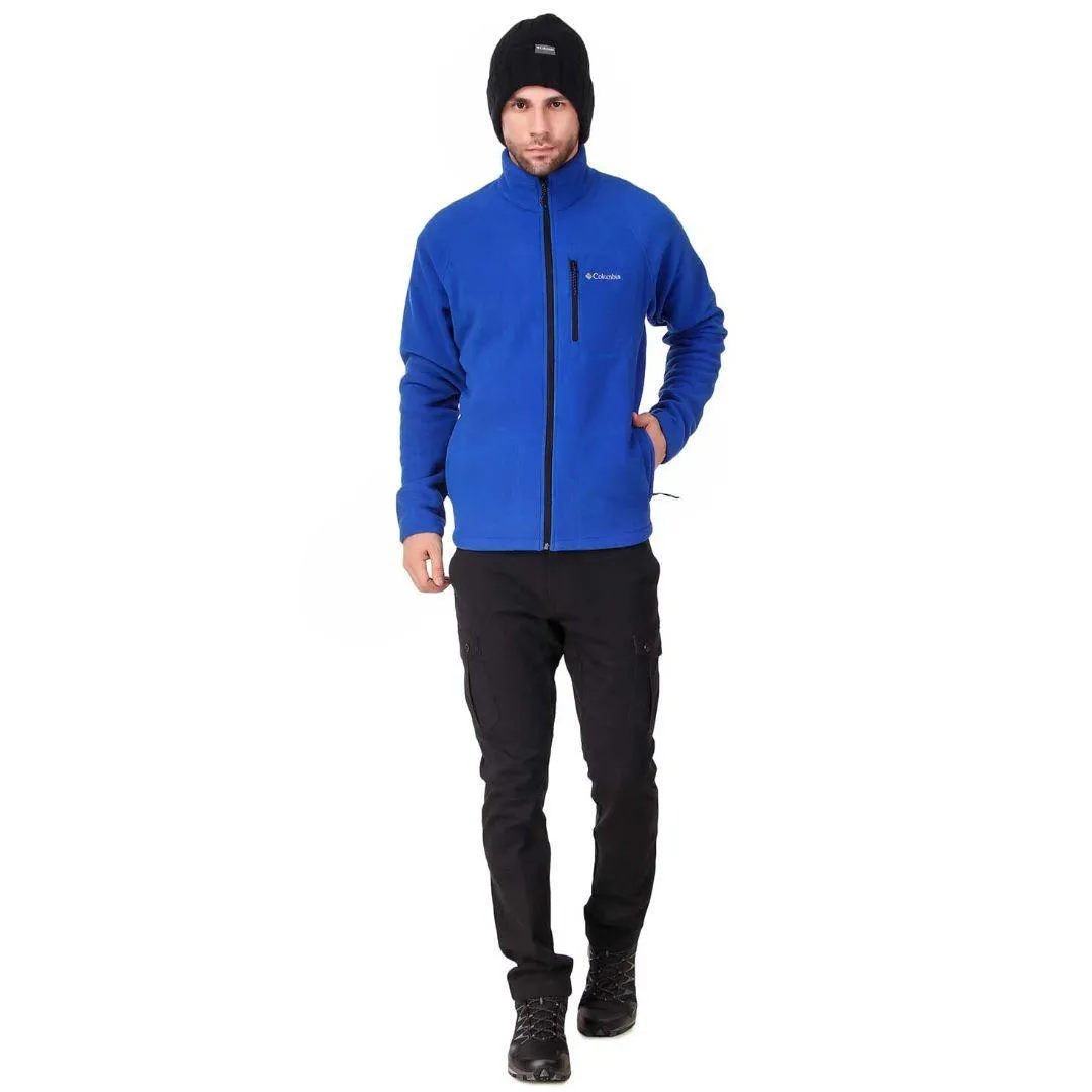 Columbia Men Blue Fast Trek II Fleece Jacket